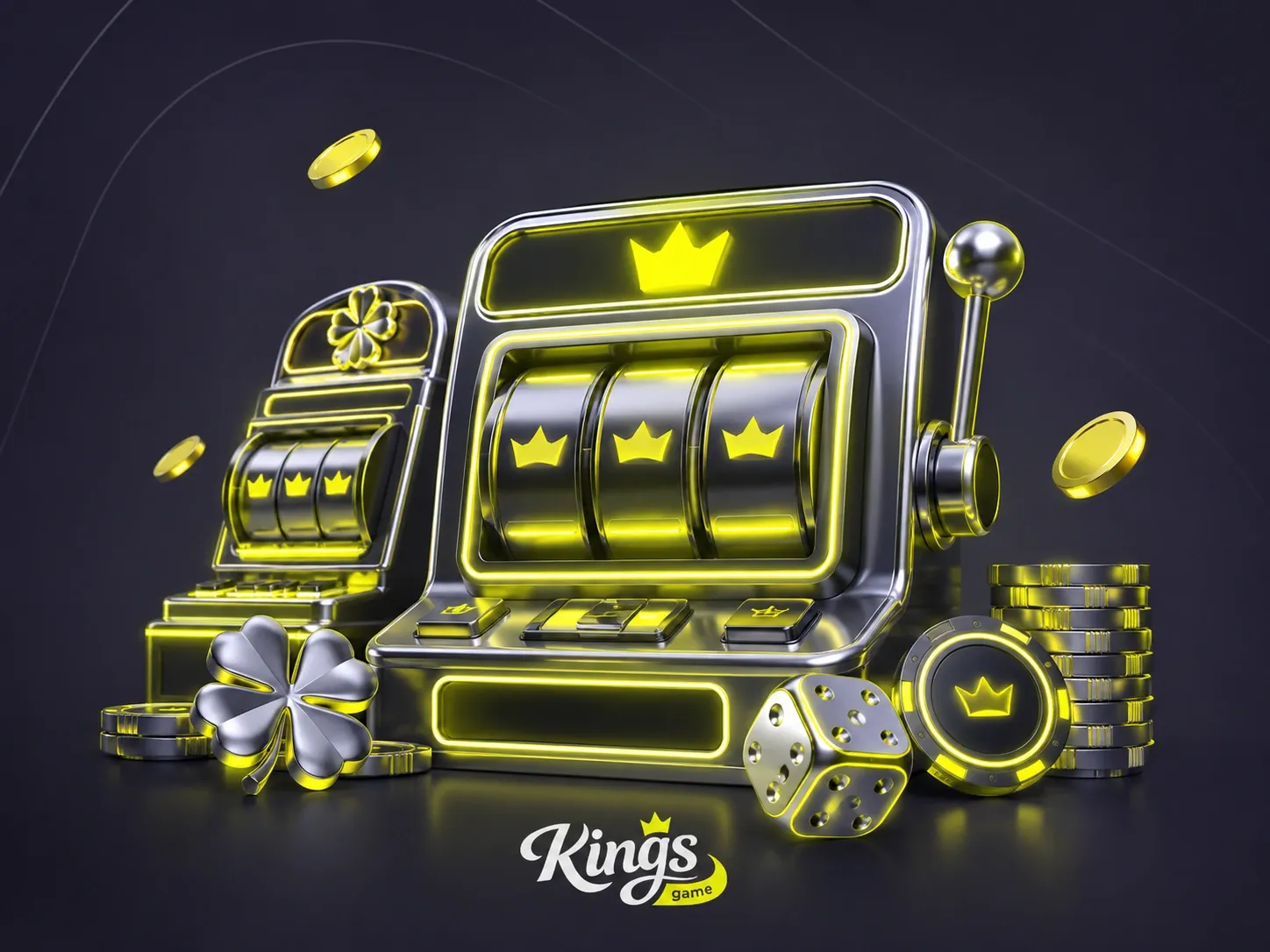 Premium Kings Slot Machine Showcase
